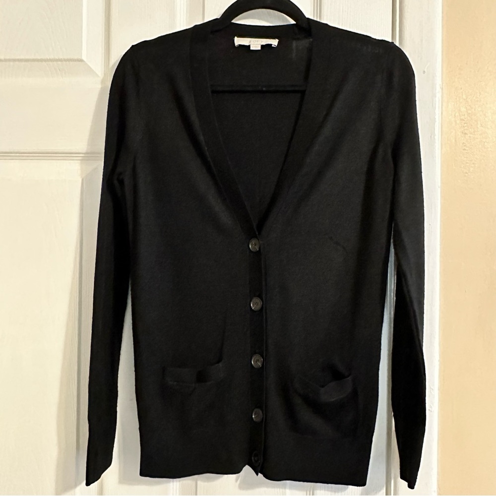 Loft cardigan black size small